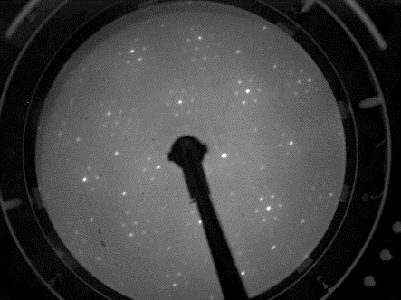 Ag on Si (111) - LEED Pattern 110 eV