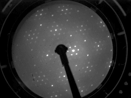 Ag on Si (111) - LEED Pattern 80 eV