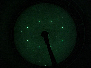 Al2O3 (10-10) - LEED Pattern 295 eV