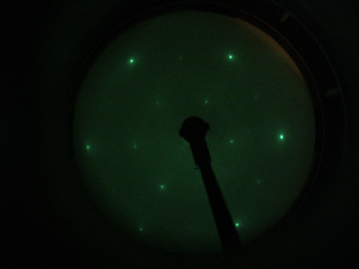 GaN - LEED Pattern 195 eV