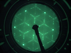 LiNbO3 (0001) - LEED Pattern 50 eV