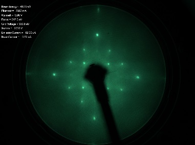 SiC (0001) 3C - LEED Pattern 490 eV