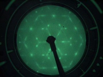 Stoich. LiNbO3 (0001) – LEED Pattern 65 eV after annealing at 825 °C