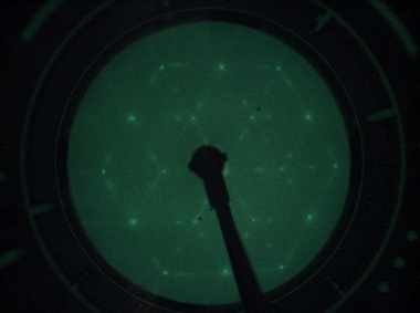 Stoich. LiNbO3 (0001) – LEED Pattern 65 eV after annealing at 850 °C