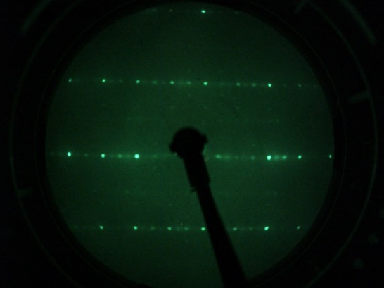 TiO2 (110) - LEED Pattern 100 eV