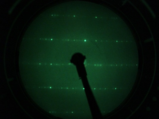 TiO2 (110) - LEED Pattern 160 eV