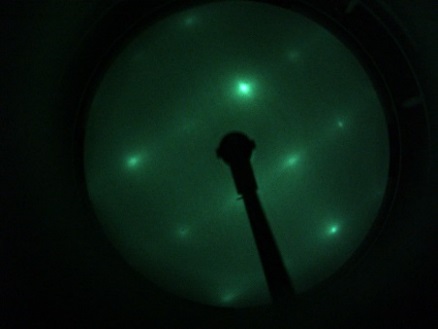 Ti Ga2O3-β (010) - LEED Pattern 110 eV