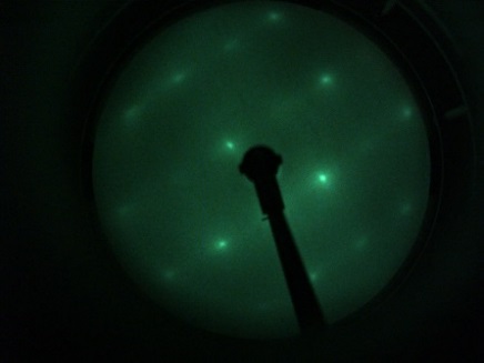 Ti Ga2O3-β (010) - LEED Pattern 155 eV