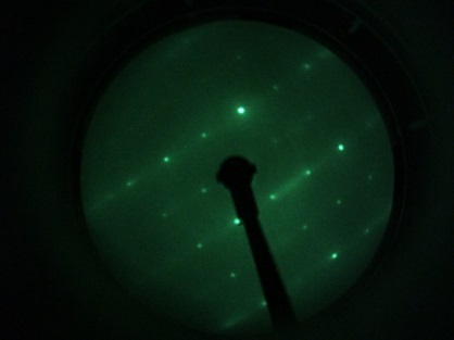 Ti Ga2O3-β (010) - LEED Pattern 110 eV