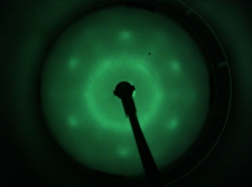 Ti / AlN / Si (0001) - LEED Pattern 180 eV