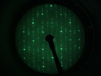 Ti on Al2O3 (11-02) - LEED Pattern 140 eV