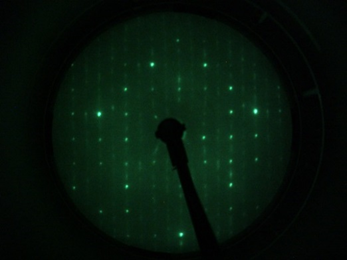 Ti on Al2O3 (11-02) - LEED Pattern 210 eV