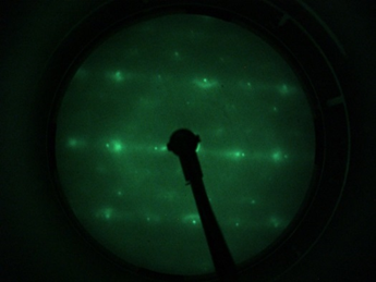 Ti on Al2O3 (11-20) - LEED Pattern 100 eV