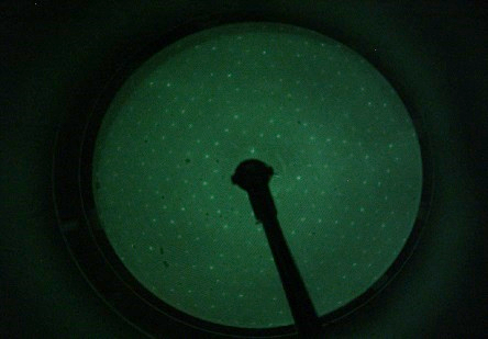 YIG (111) - LEED Pattern 100 eV