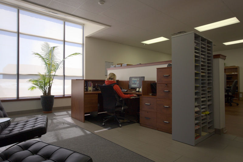 OCI Vacuum Microengineering office lobby